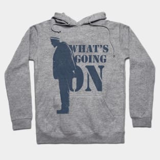 Marvin Gaye - Vintage Stencil silhouette Hoodie